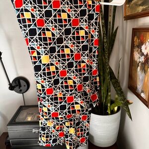 Geometric Patterned Pants